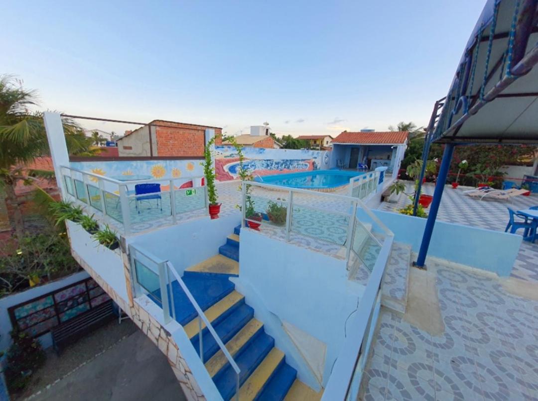 Pousada Azul Da Broadway Canoa Quebrada Exterior photo
